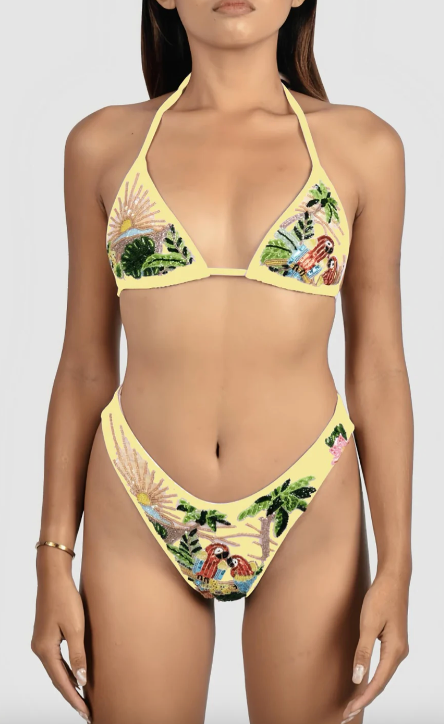 Oceanus Charlie Tropical Bikini Bottom