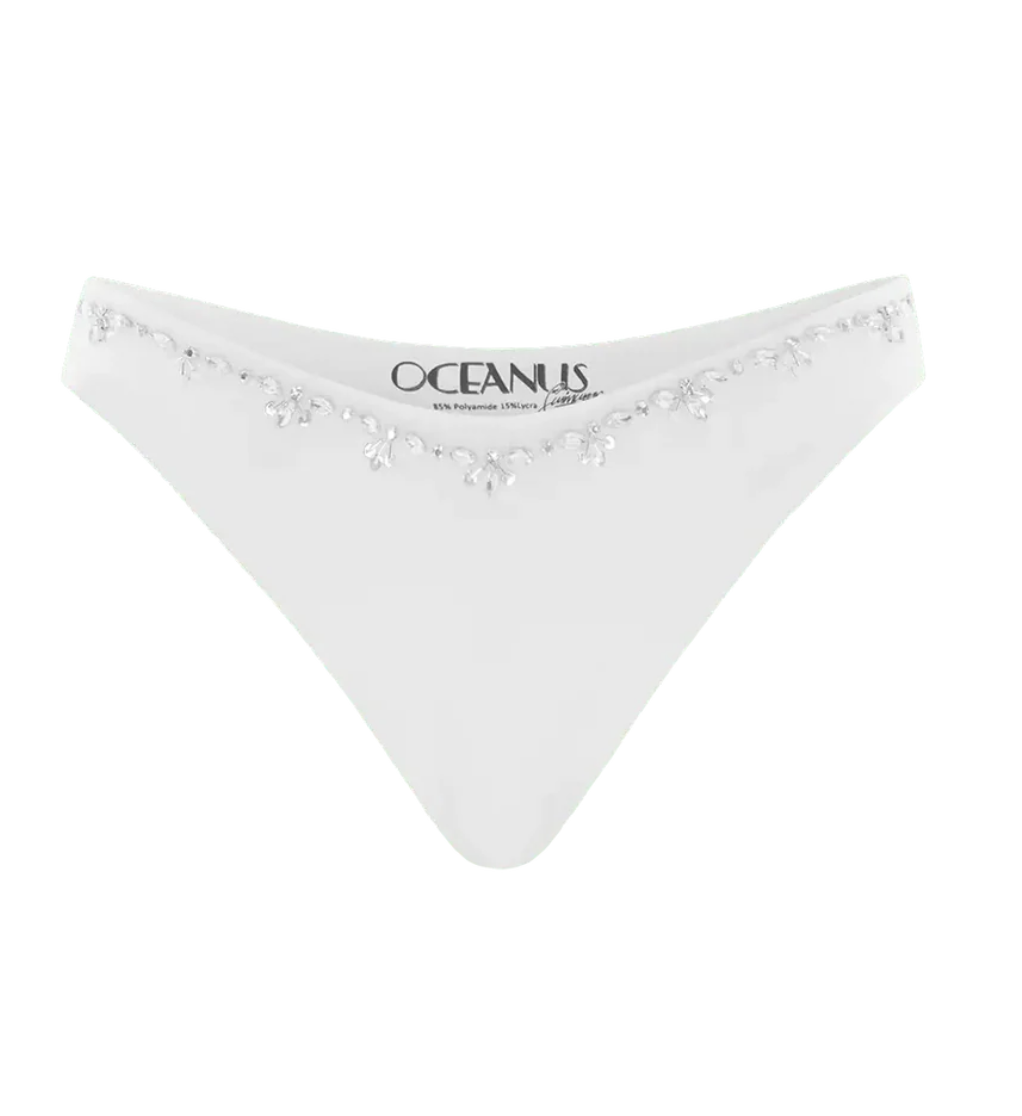 Oceanus Aaliyah Bikini Bottom White Regular price