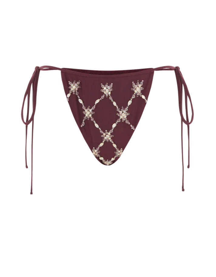 Oceanus Violette Bikini Bottom