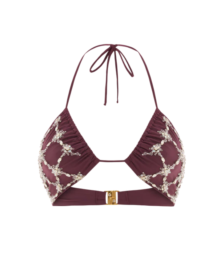 Oceanus Violette Bikini Bottom