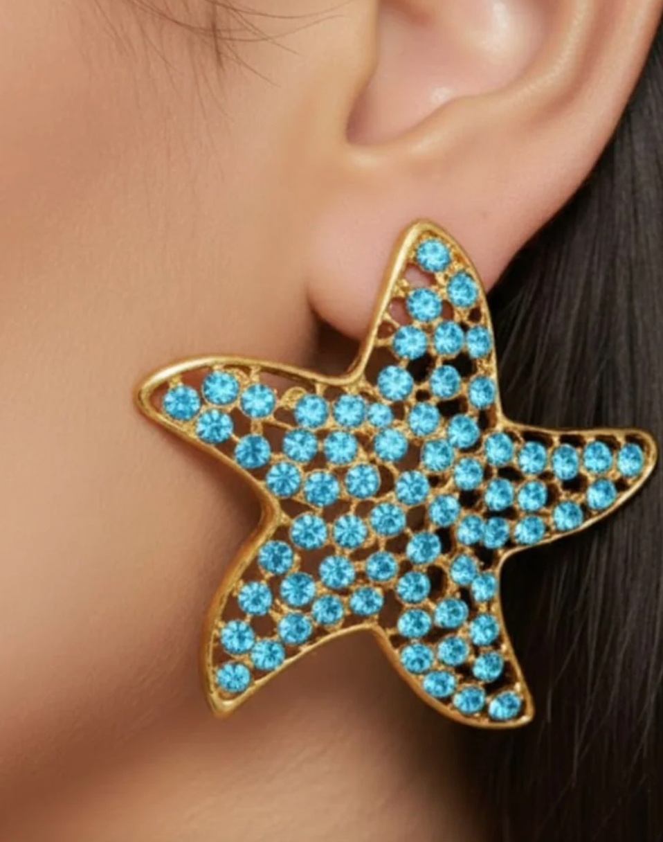 Oceanus Starfish Earrings
