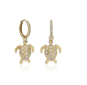 Oceanus Sea Turtle Sparkle Hoops
