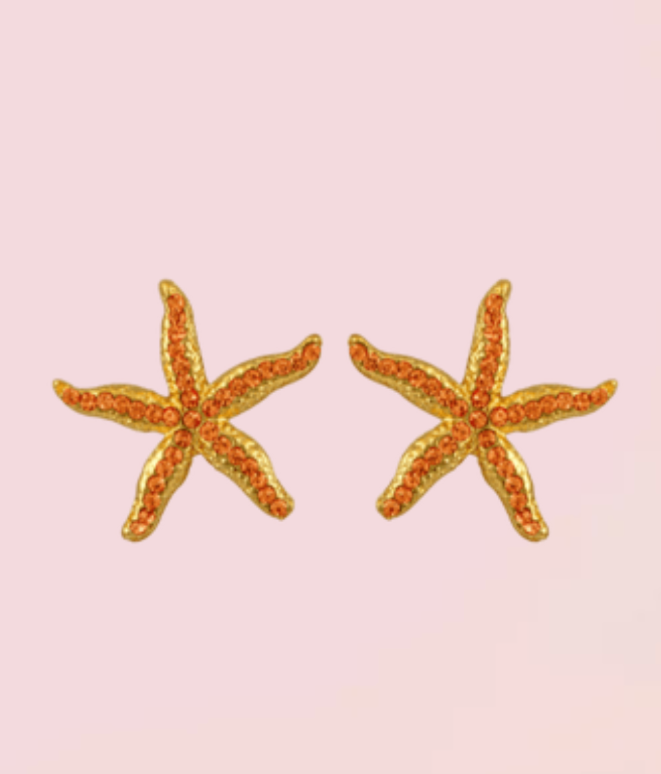 Oceanus Starfish Earrings