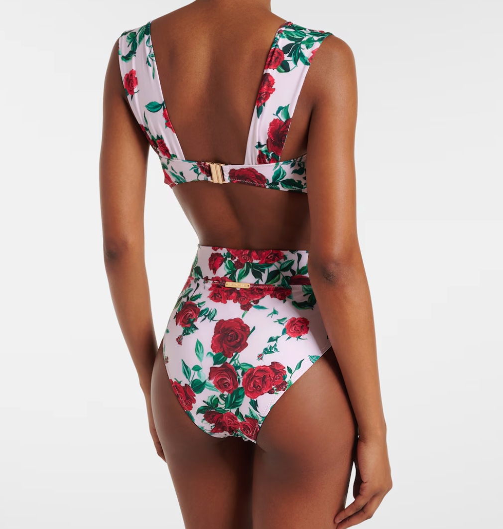 ALEXANDRA MIRO INES BIKINI BOTTOM PINK ROSE