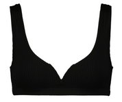 ALEXANDRA MIRO KAMALA BIKINI TOP BLACK