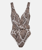 ALEXANDRA MIRO KIKI SWIMSUIT SNAKE