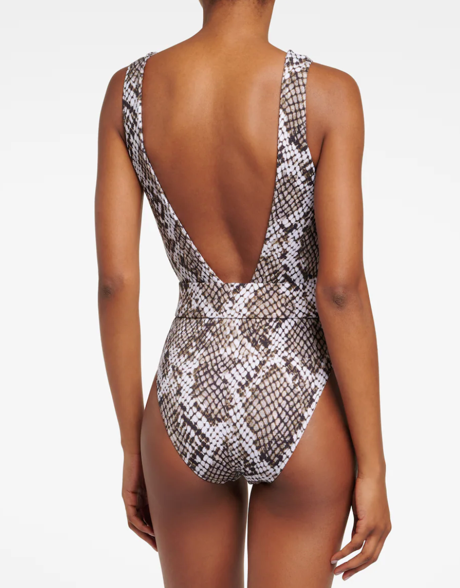 ALEXANDRA MIRO KIKI SWIMSUIT SNAKE