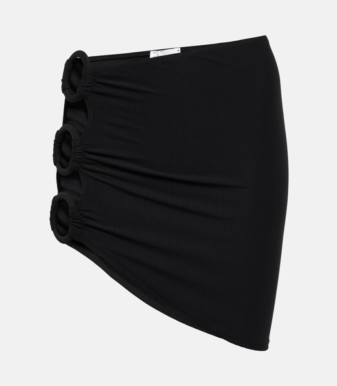 ALEXANDRA MIRO MIA 3 RING SKIRT BLACK TEXTURE