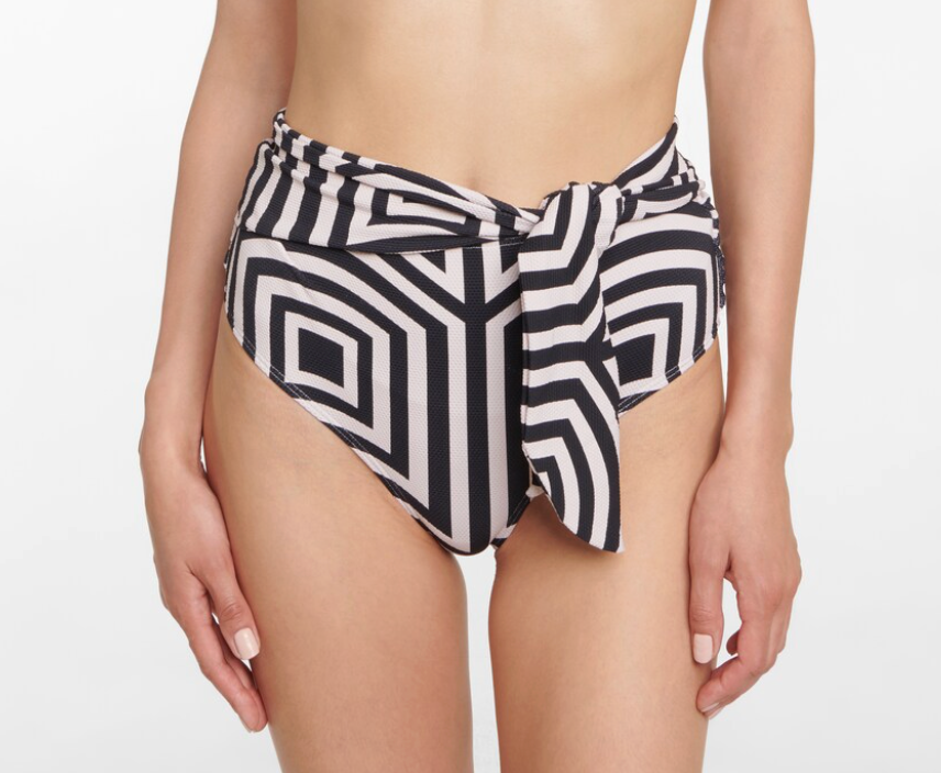 ALEXANDRA MIRO NAOMI BIKINI BOTTOM BOXES PRINT XL