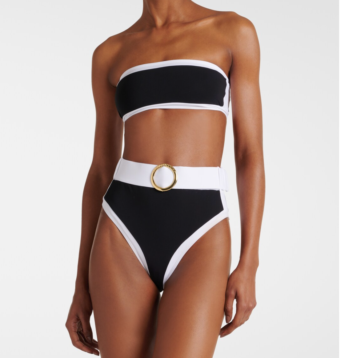 ALEXANDRA MIRO WHITNEY BIKINI TOP BLACK