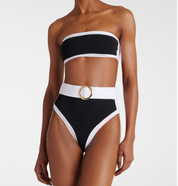 ALEXANDRA MIRO WHITNEY BIKINI TOP BLACK