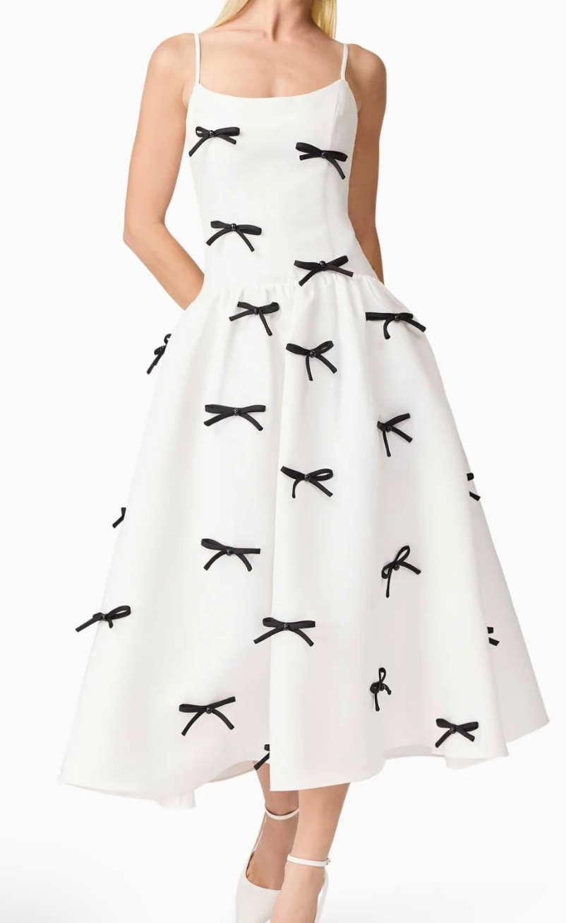 Elliatt Ursula Midi Dress - Ivory