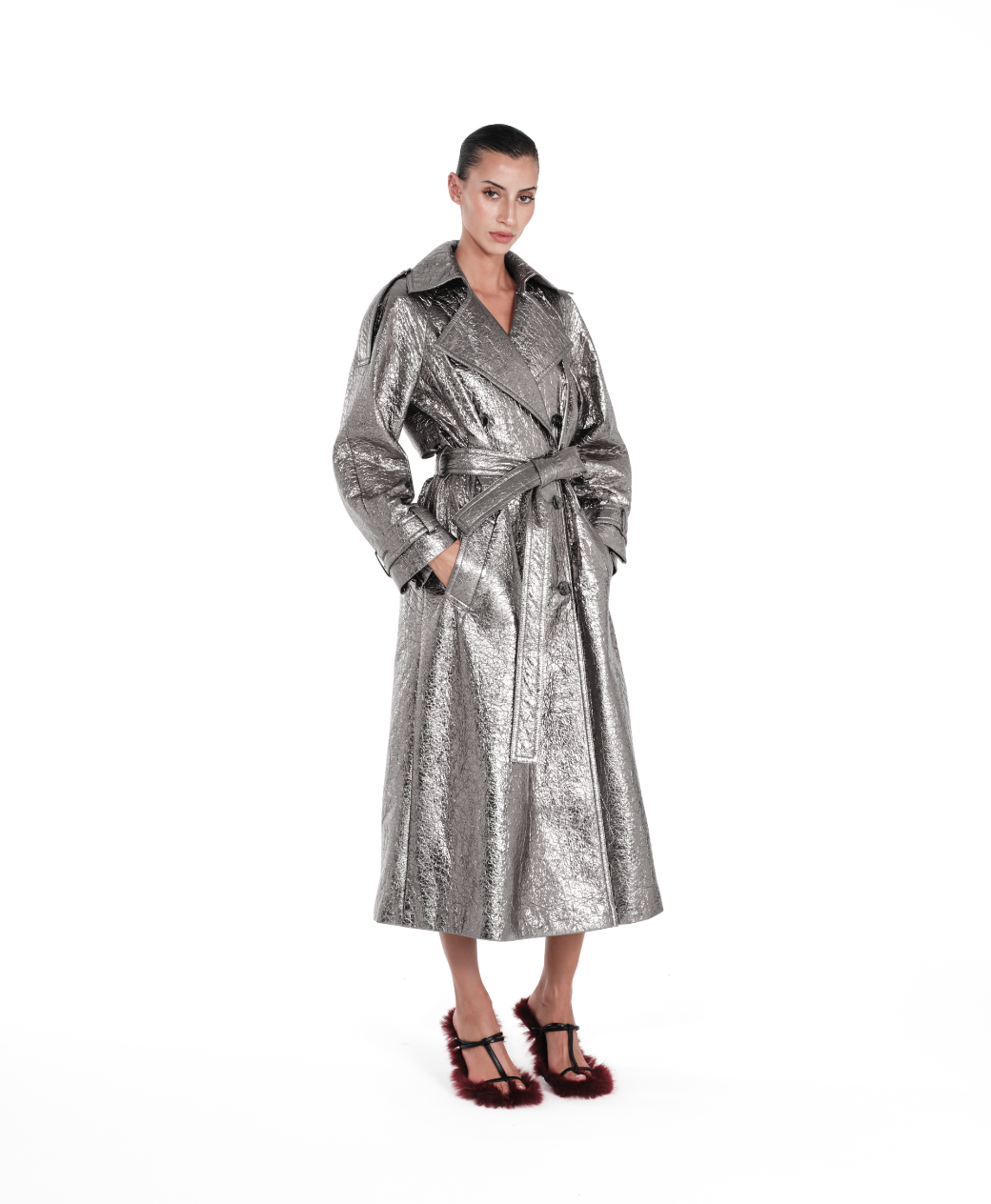 Rainforest Trench Coat Nué