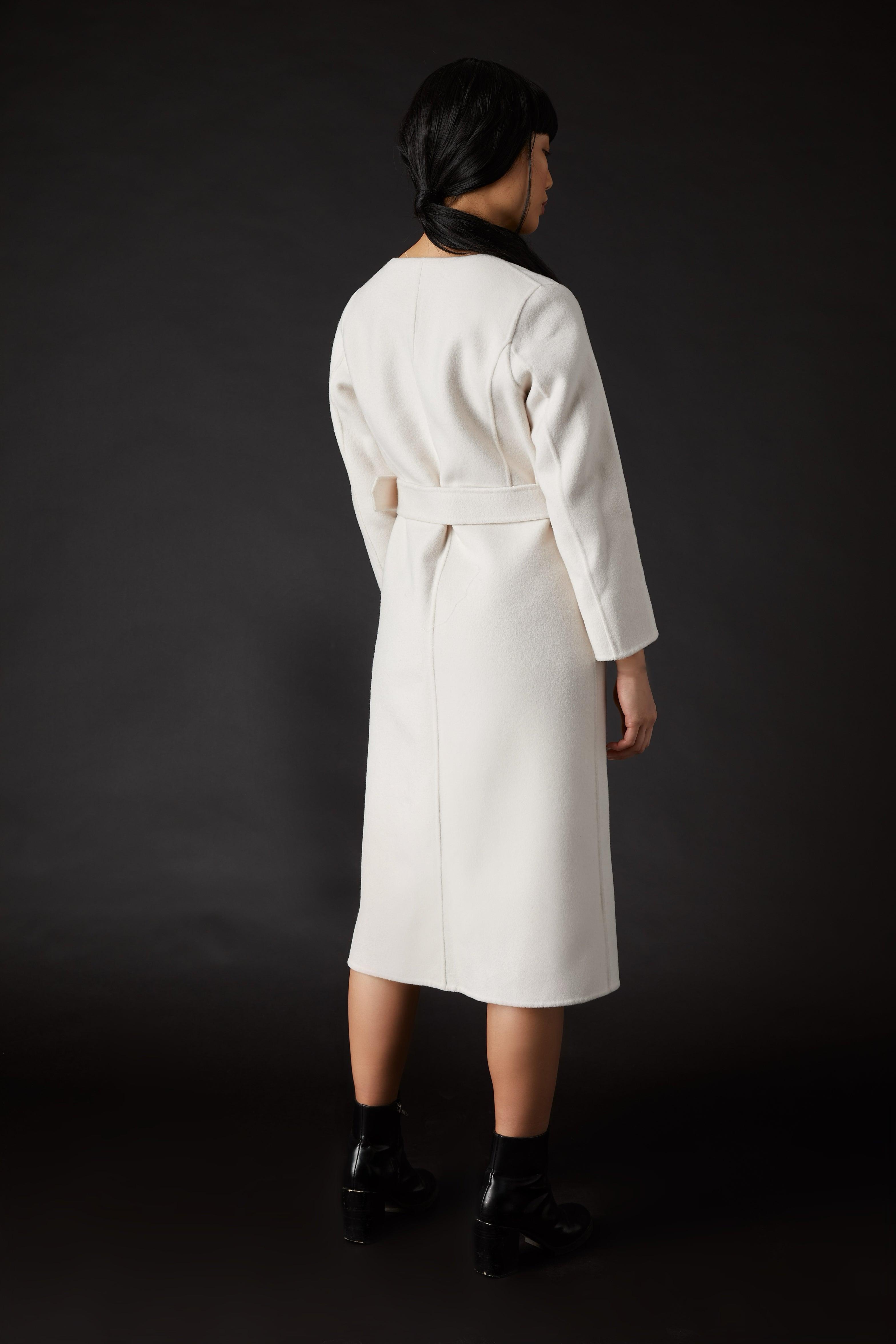 SKYLENCE - Lin Military Coat White - SAMPLE SALE LONDON 