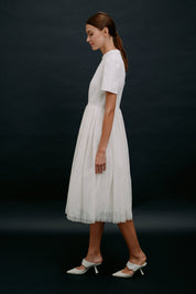 Anna Tulle Dress White