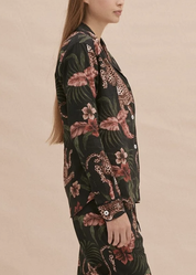 Desmond & Dempsey - SOLEIA Long Sleeve Pyjama Shirt