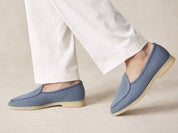 Stride Loafers in Bleu Celadon Merlinen