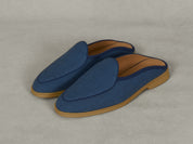 Stride Mule Loafers in Bleu Celadon Merlinen