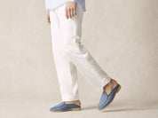 Stride Mule Loafers in Bleu Celadon Merlinen