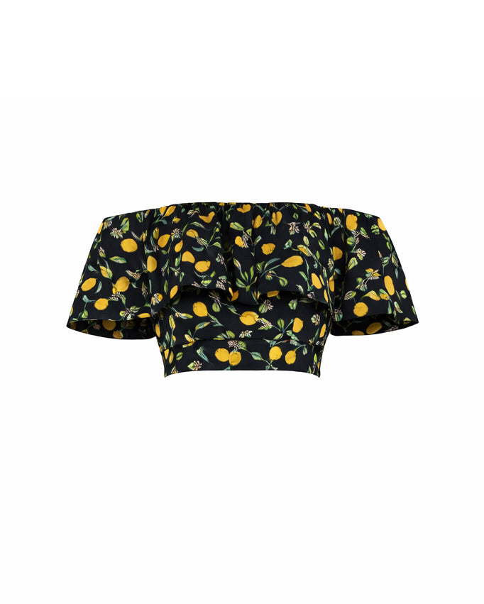 Top With Flounce - Size S