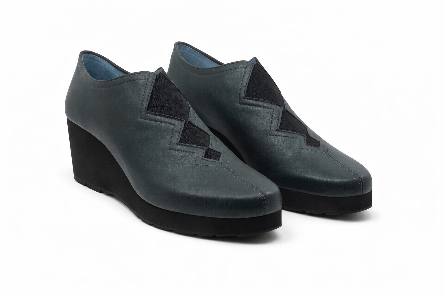 Thierry Rabotin slip on wedge shoes Size 35.5