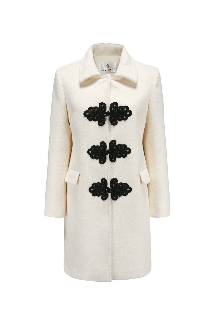 SKYLENCE - Windsor Ming Coat White - SAMPLE SALE LONDON 