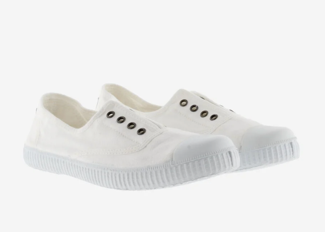 Victoria slip on sneakers White