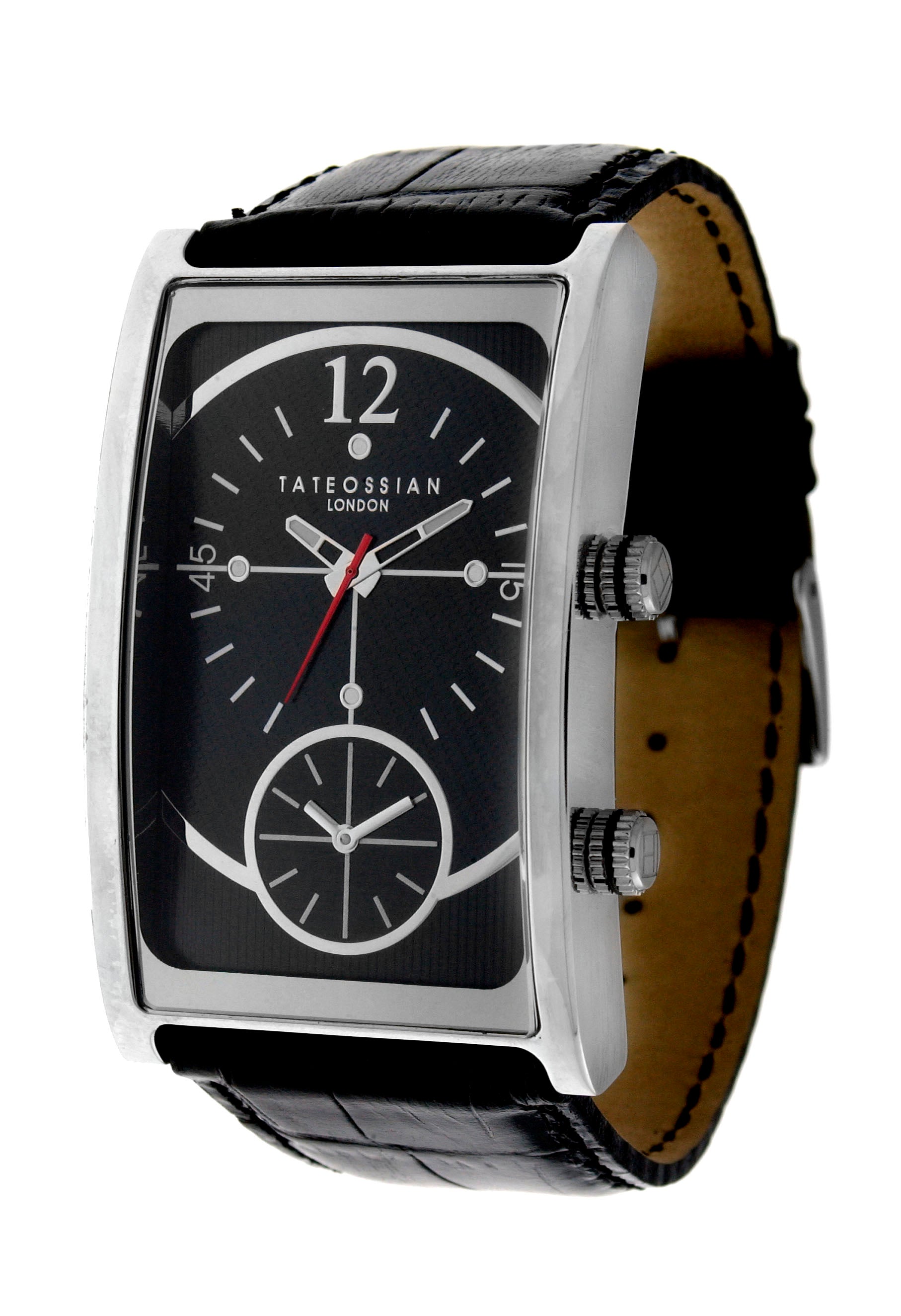 Black Gulliver Dual Time Wristwatch