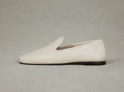 Fenice Loafers in Blanc Cassè Nappa