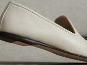 Fenice Loafers in Blanc Cassè Nappa