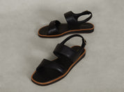 Nuage Sandal in Black Nappa