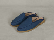 Stride Mule Loafers in Bleu Celadon Merlinen