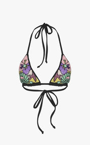 Oceanus Charli Embellished Tropical Bikini