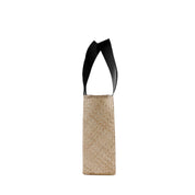 Canvas & Black Anissa - Small Tote
