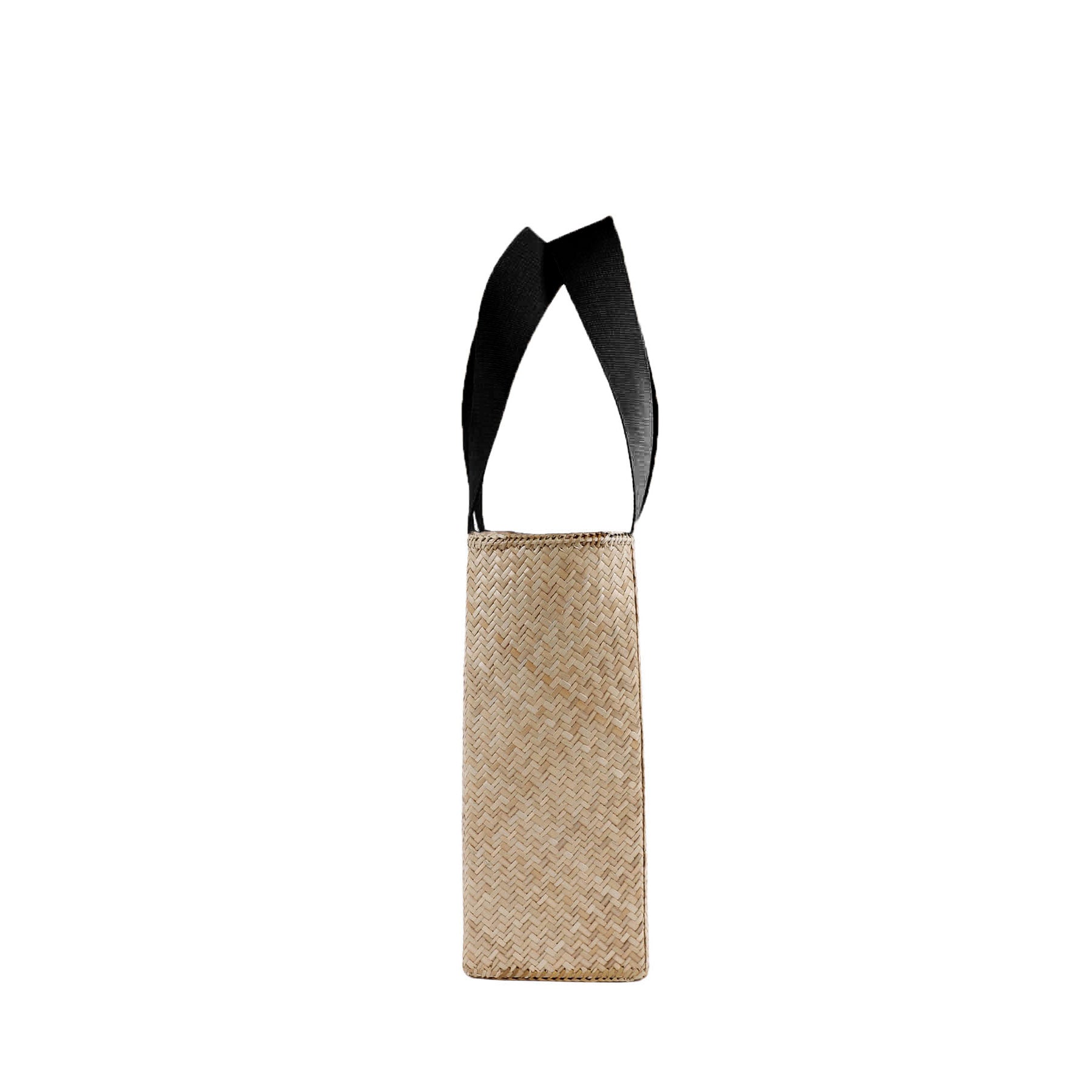 Canvas & Black Anissa - Small Tote