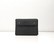 Black Croco Medium Pouch