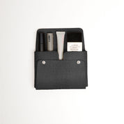 Black Croco Medium Pouch