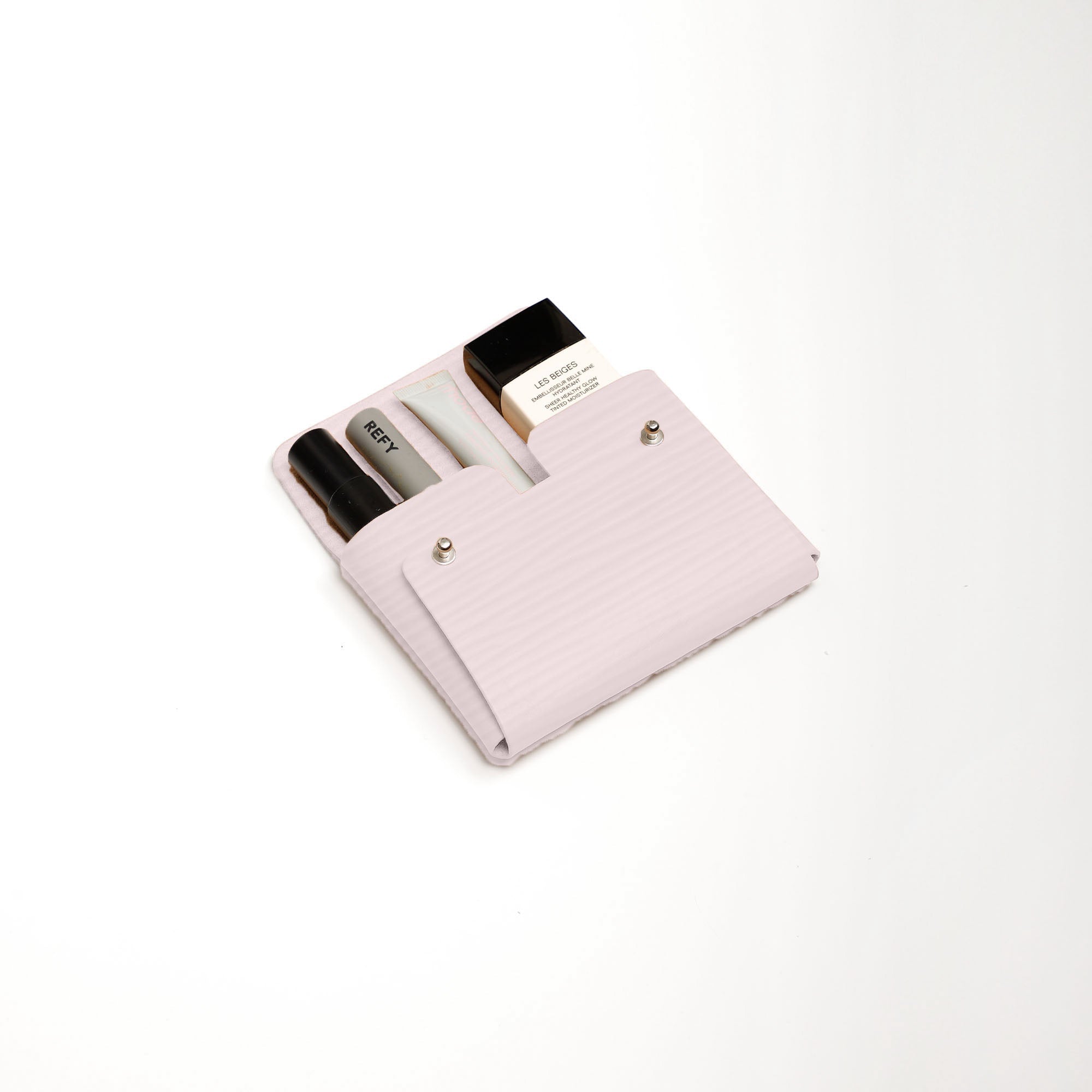 Blush Wavy Medium Pouch
