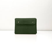 Green Croco Medium Pouch