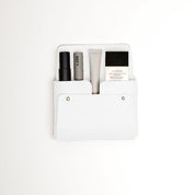 White Wavy Medium Pouch