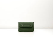 Green Croco Kuai Small Pouch