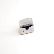 White Wavy Kuai Small Pouch