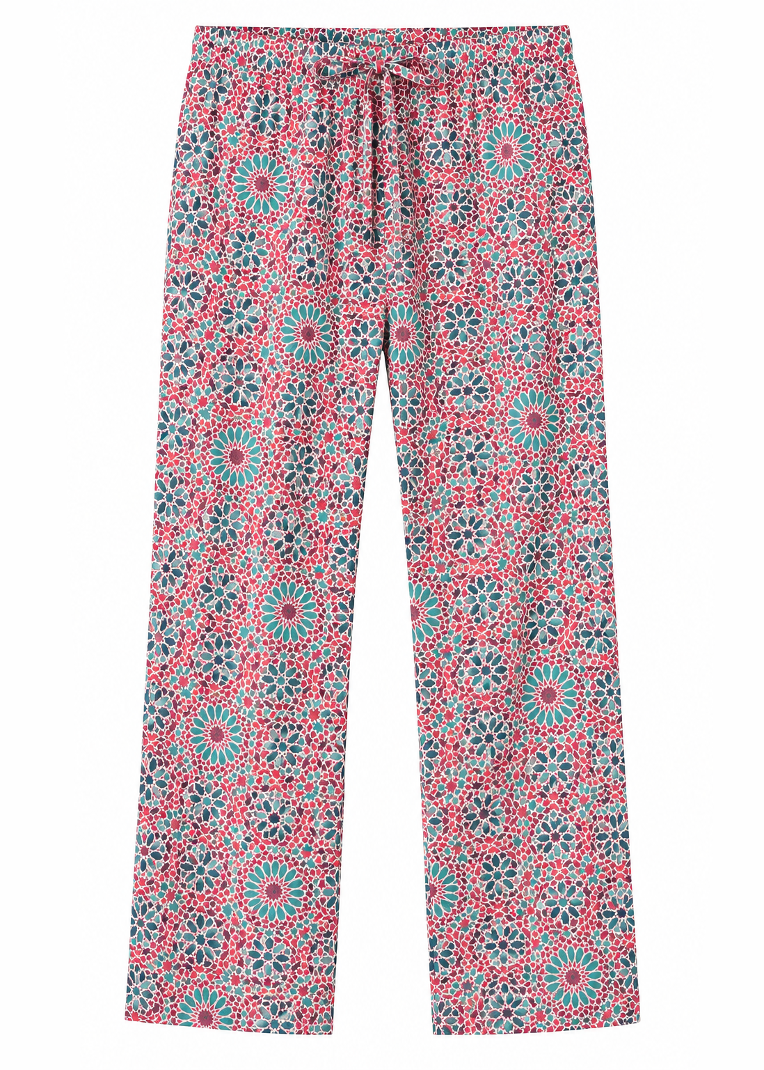 Derek Rose Woven Trousers - Mosaic