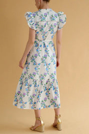 ALLEGRA Dress - Lilac Frellis
