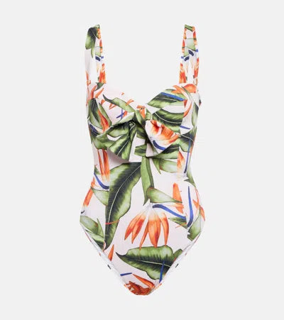 ALEXANDRA MIRO CLARA BIRD OF PARADISE SWIMSUIT XS