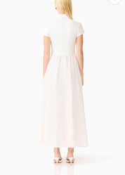 Elliatt CURAAE Amaris Midi Dress - White Size S