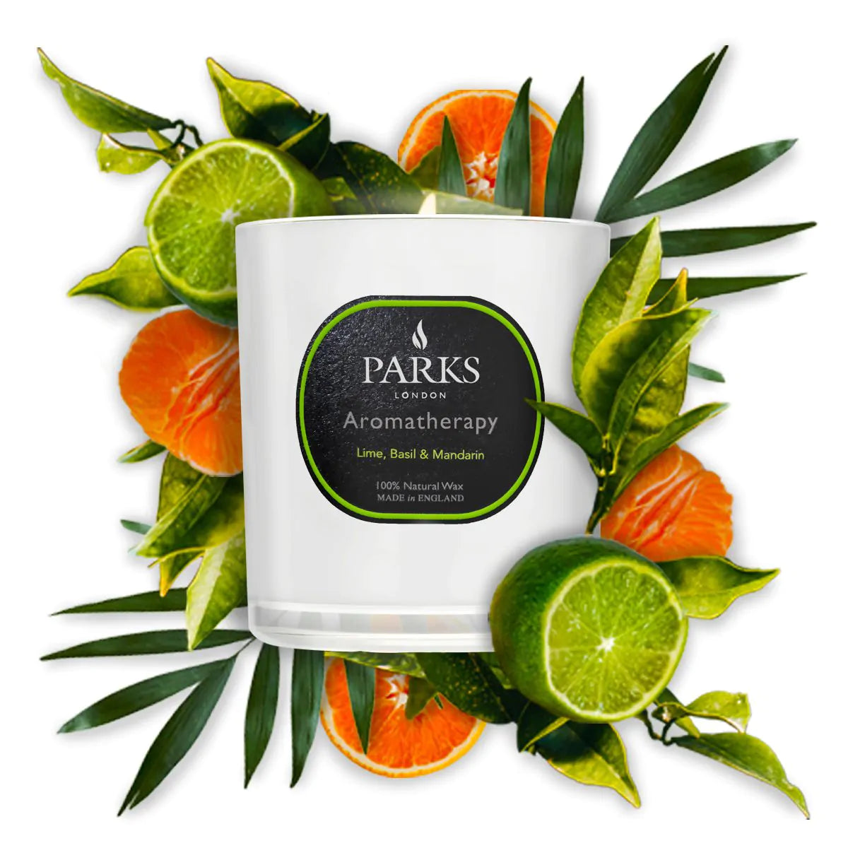 LIME, BASIL & MANDARIN CANDLE 220G