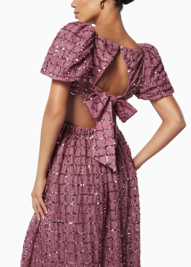 Elliatt Aubree Dress - Plum Size M