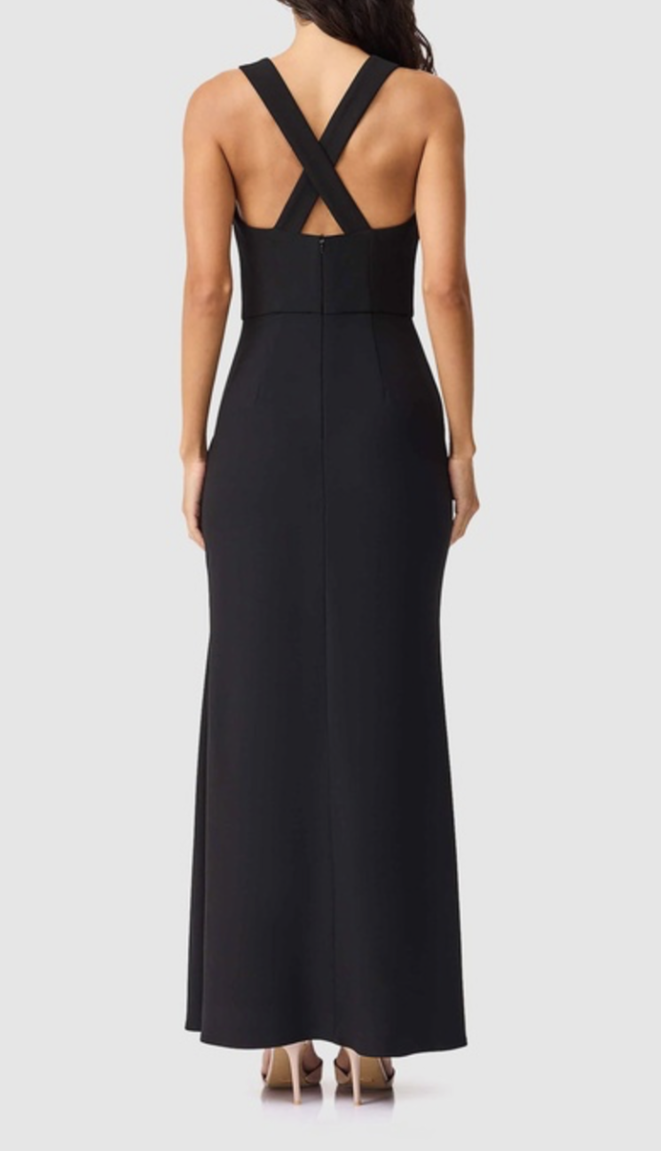 Elliatt Euphoria Gown - Black Size S/UK8