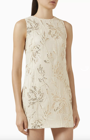 Elliatt CURAAE Meraki Mini Dress - Light Beige Size S/UK8
